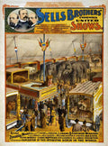 Circus Sells 18951a4 Photo Print Vintage A4 Photo Print