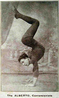 Circus The Alberto Vintage A4 Photo Print