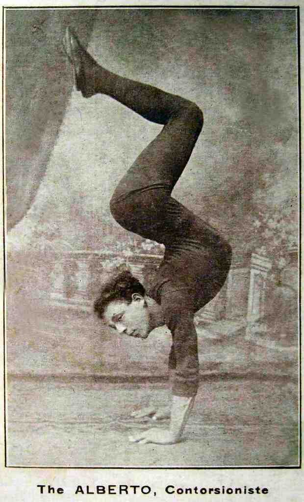 Circus The Alberto Vintage A4 Photo Print