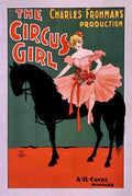 Circus The Circus Girl 1897 Vintage A4 Photo Print
