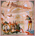 Circus Trapeze 2 Vintage A4 Photo Print