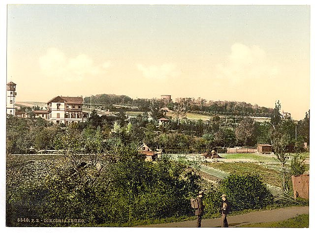 Ciriaxbourg Thuringia Vintage A4 Photo Print
