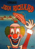 CirqueRichard Vintage Advert A4 Photo Print