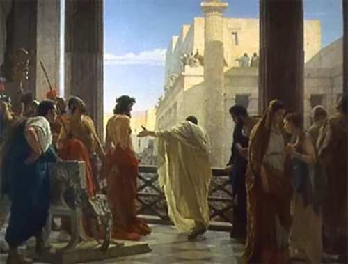 Ciseri Antonio Ecce Homo Art A4 Photo Print