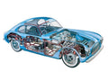 Cisitalia 202 1947 2048x1536 cutaway A4 Photo Print