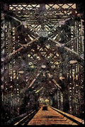 Cities 242033 Alexandra Bridge A4 Limited Edition Watercolour Print