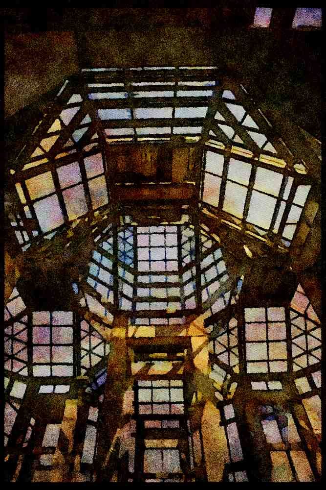 Cities 242052 Grand Hall, National Gallery A4 Limited Edition Watercolour Print