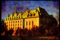 Cities 242053 West Elevation, Supreme Court Of Canada A4 Limited Edition Watercolour Print