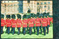 Cities 242069 Changing Of The Guard On Parliament Hill A4 Limited Edition Watercolour Print