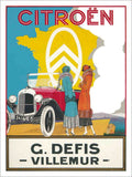 Citroen 1920s French Vintage Retro Advert Poster A4 Photo Print