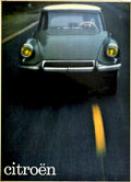 Citroen Ds 1970s Vintage Retro Advert Poster A4 Photo Print
