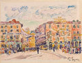 City Square 1925 A4 Photo Print