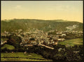 Cityscape of Spa Vintage A4 Photo Print