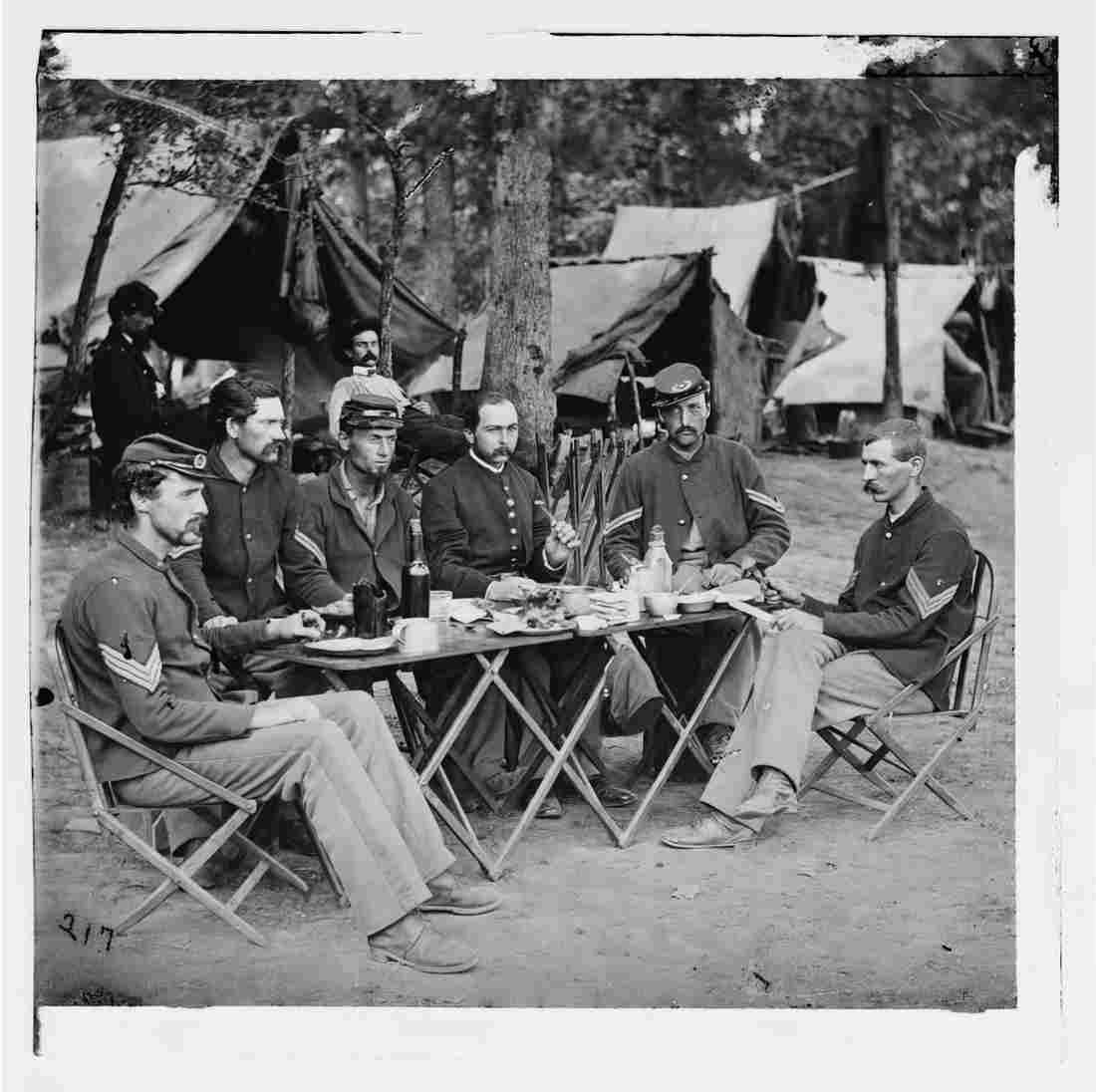 Civil War 00815v Military A4 Photo Print