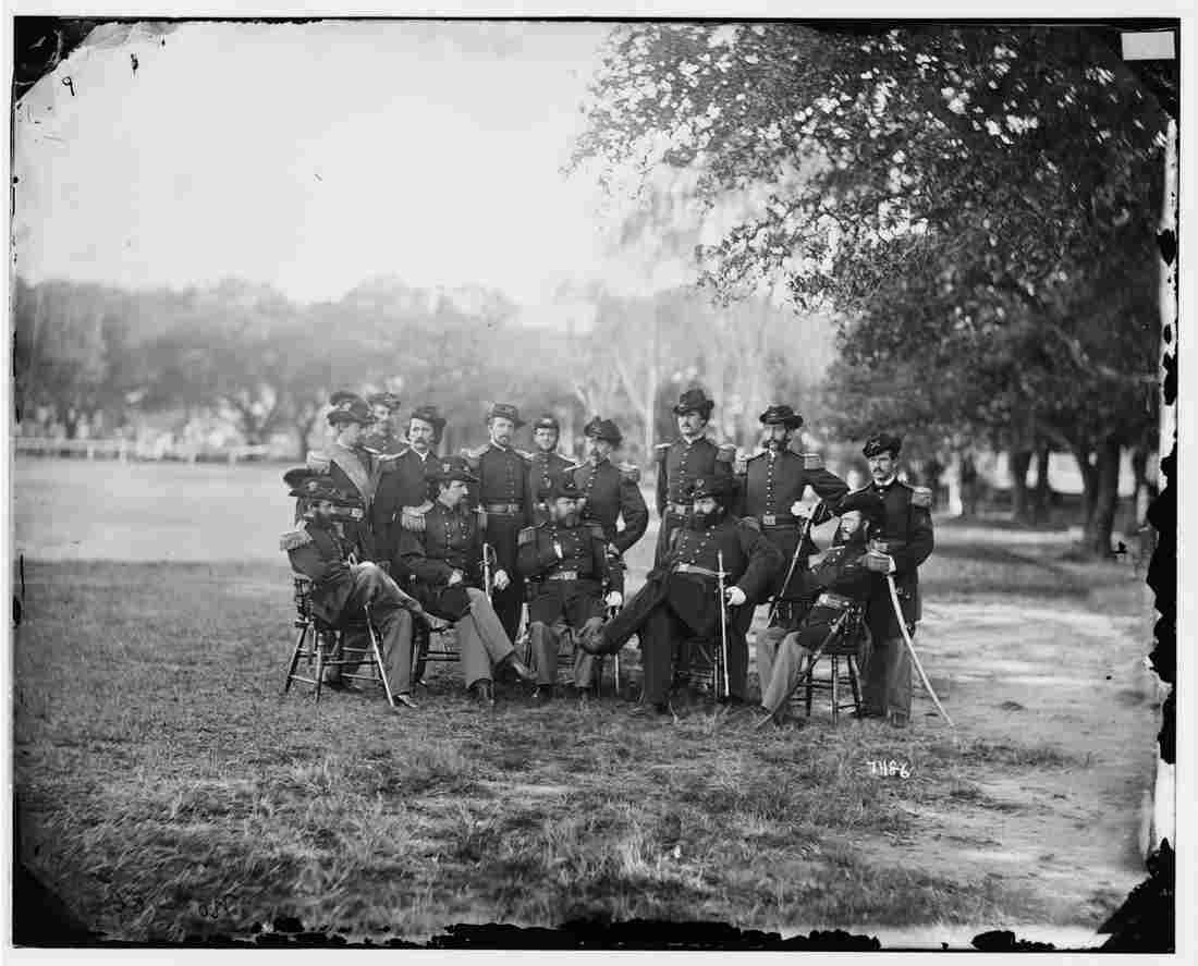 Civil War 03996v Military A4 Photo Print