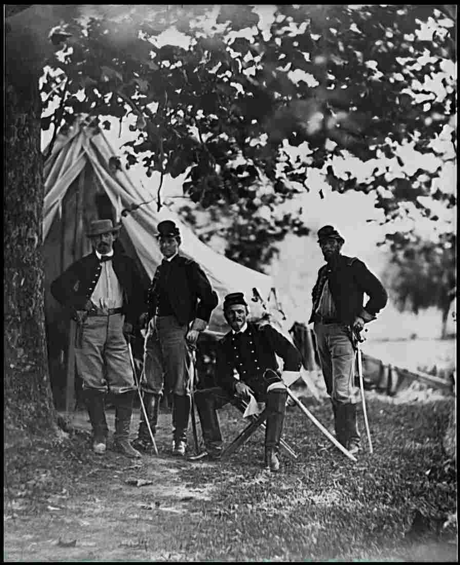 Civil War 4a40141r Military A4 Photo Print