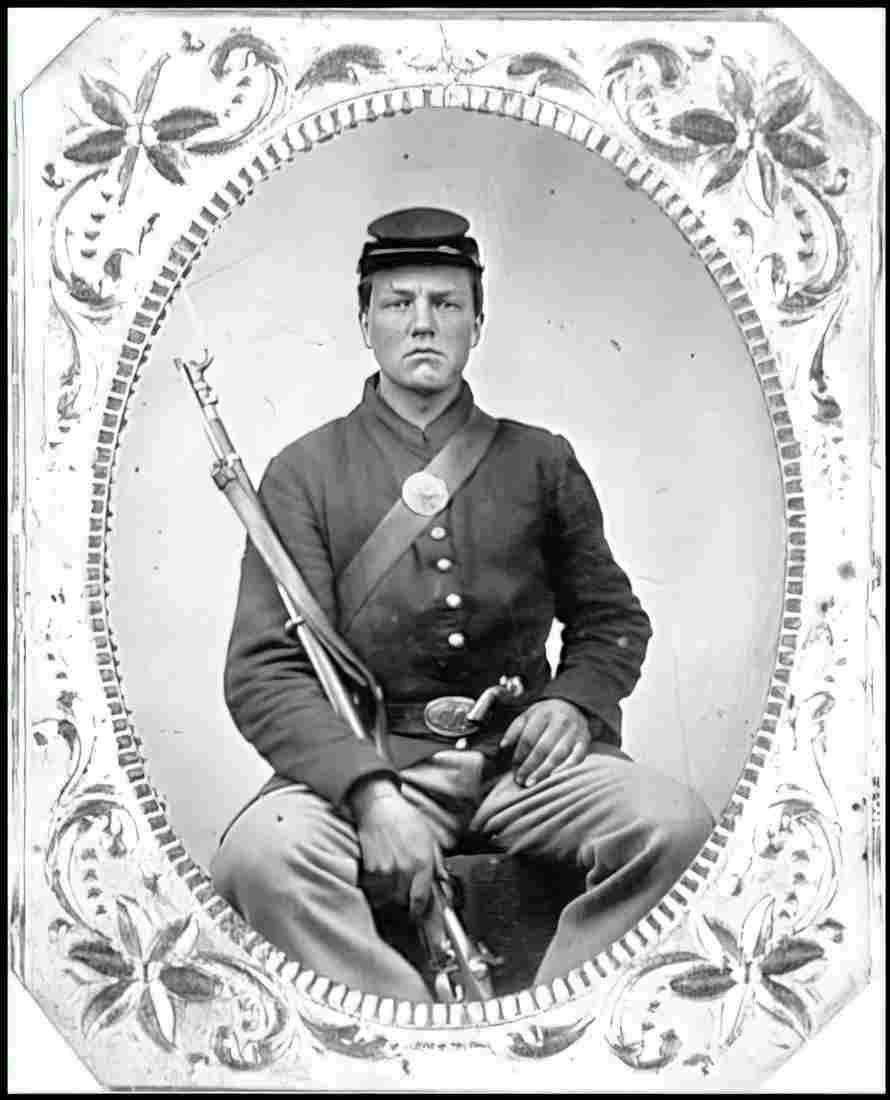 Civil War 4a40937r Military A4 Photo Print
