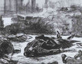 Civil war by Manet A4 Photo Print