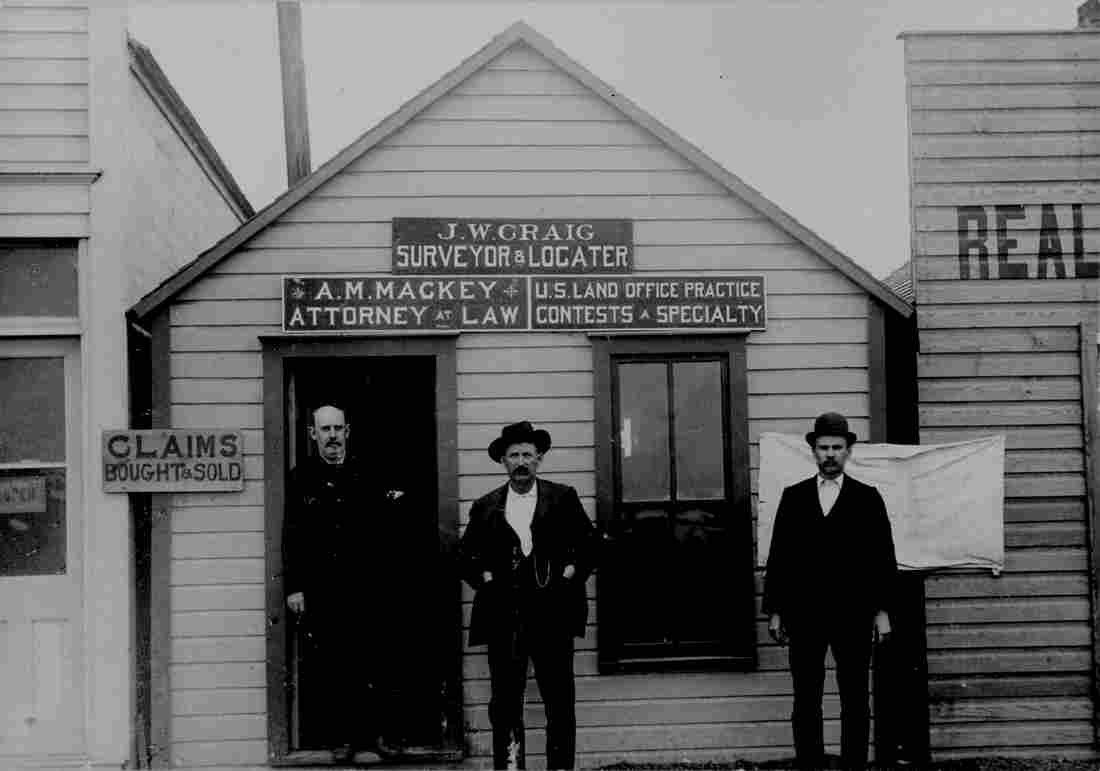 Claims bought and sold US Land Office practice contests Military A4 Photo Print