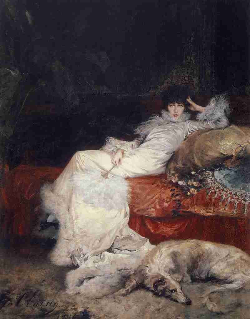 Clairin George 1843 1919 Sarah Bernhardt 1876 Vintage A4 Photo Print
