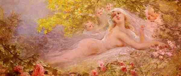 Clairin Georges Jules Victor A Brides Fantasy 5 A4 Photo Print