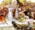 Clairin Georges Jules Victor La Fete Fleurie A4 Photo Print