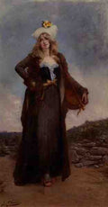 Clairin Georges Jules Victor Woman By The Sea 5 A4 Photo Print
