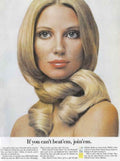 Clairol Blonde Tones Vintage Retro Advert Poster A4 Photo Print
