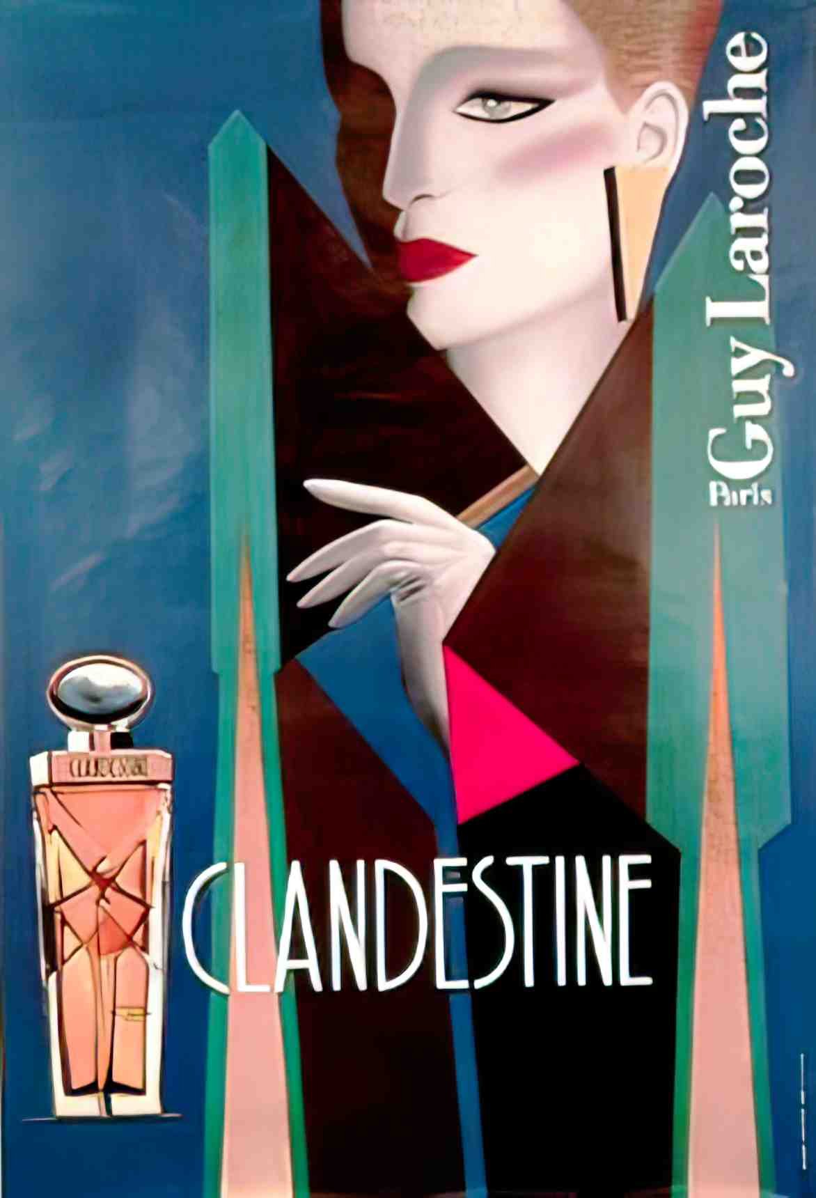 Clandestine Advert A4 Photo Print