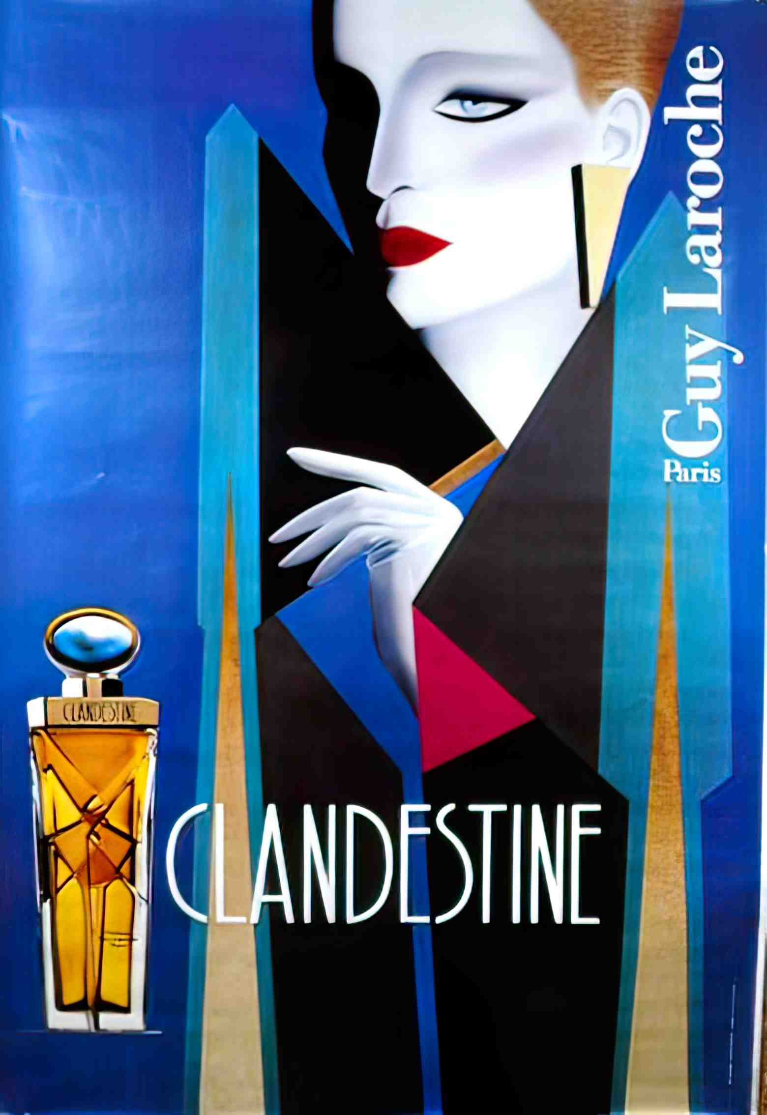 ClandestineText Advert A4 Photo Print
