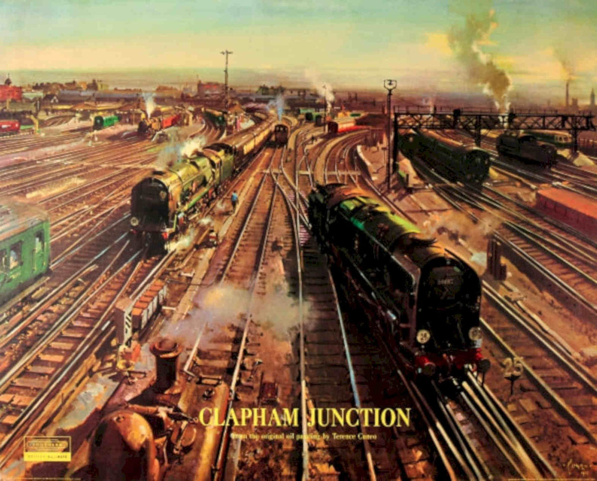 Clapham Junction 25 Vintage Retro Advert Poster A4 Photo Print