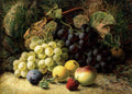 Clare Oliver Grapes Apples A Plum A Peach And A Strawberry Art A4 Photo Print