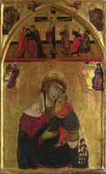 Clarisse Master The Virgin and Child A4 Photo Print