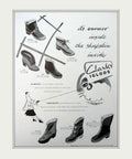 Clarks Igloo Boots 1 Vintage Retro Advert Poster A4 Photo Print