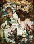Classic Vintage v1 Page 090 Fairy Art Vintage Illustration A4 Photo Print