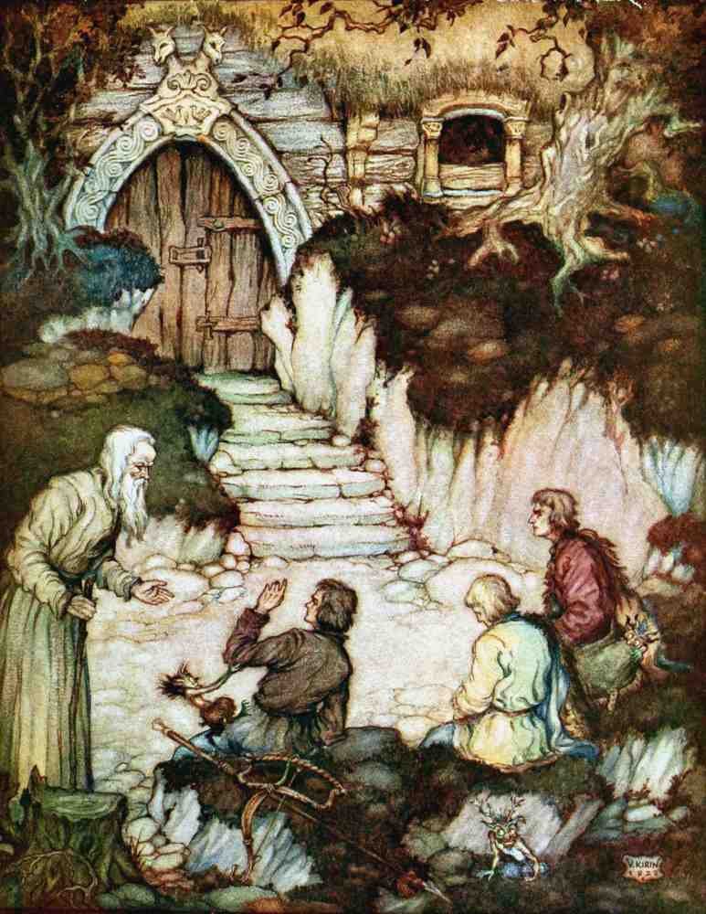 Classic Vintage v1 Page 090 Fairy Art Vintage Illustration A4 Photo Print
