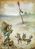 Classic Vintage v1 Page 092 Fairy Art Vintage Illustration A4 Photo Print