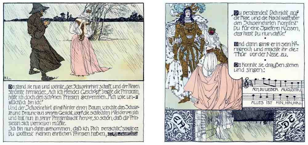 Classic Vintage v1 Page 113 Fairy Art Vintage Illustration A4 Photo Print