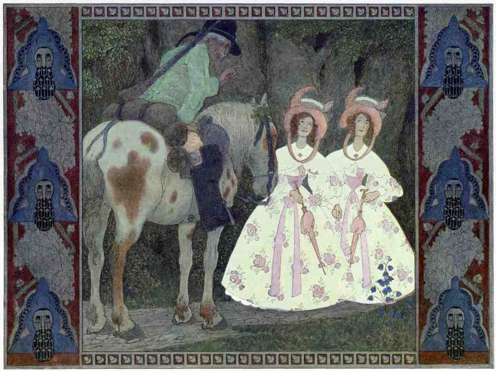Classic Vintage v1 Page 165 Fairy Art Vintage Illustration A4 Photo Print