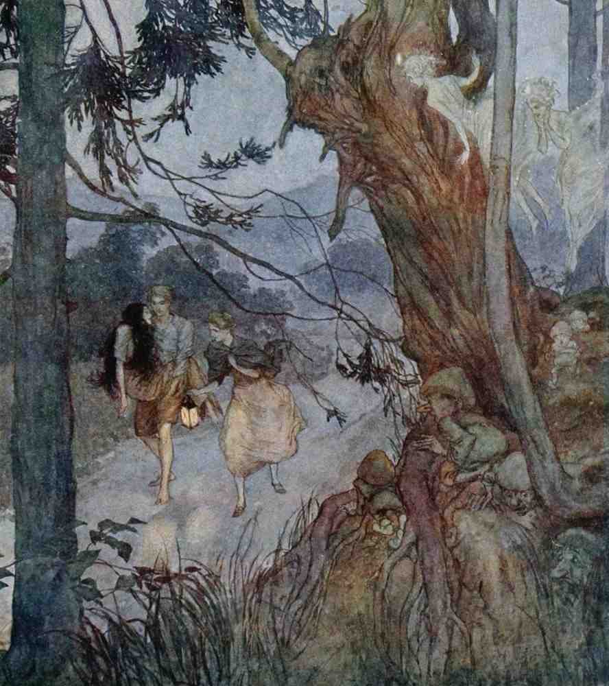 Classic Vintage v1 Page 202 Fairy Art Vintage Illustration A4 Photo Print