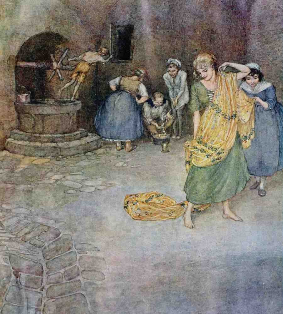 Classic Vintage v1 Page 206 Fairy Art Vintage Illustration A4 Photo Print