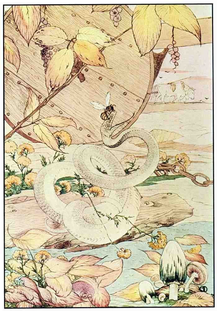 Classic Vintage v2 Page 183 Fairy Art Vintage Illustration A4 Photo Print