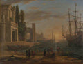 Claude A Seaport A4 Photo Print