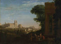 Claude A View in Rome A4 Photo Print