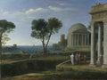 Claude Landscape with Aeneas at Delos A4 Photo Print