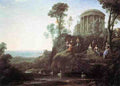 Claude Lorrain Apollo And The Muses On Mount Helion Parnassus A4 Photo Print