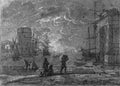 Claude Lorrain Harbour Scene A4 Photo Print