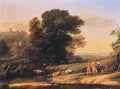 Claude Lorrain Landscape With Cephalus And Procris Reunited By Diana A4 Photo Print