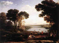 Claude Lorrain Landscape With Dancing Figures The Mill A4 Photo Print
