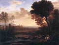 Claude Lorrain Landscape With Paris And Oenone A4 Photo Print